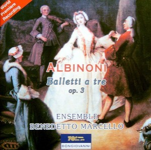 Balletti A Tre, Op.3