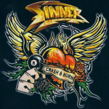 Sinner - Crash & Burn (AFM Rec., AFM 214-9, Germany) '2008