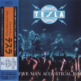 Tesla - Five Man Acoustical Jam (Japan, mvcg-1) '1990