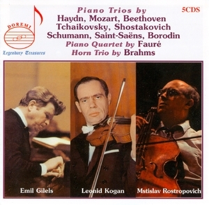 Gilels - Piano Trios (5CD)