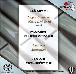  Organ Concertos Nos. 14, 15 & 16 - Vol. 4 (Daniel Chorzempa)