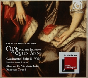 Handel - Ode For The Birthday Of Queen Anne & Dixit Dominus