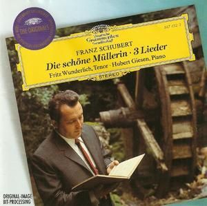 Schubert. Die schoene Muellerin, 3 Lieder (Wunderlich, Giesen)