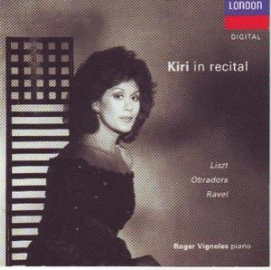 Kiri In Recital