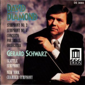 Diamond: Symphonies 2 & 4, Concerto