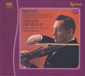 Violinkonzert G-dur KV-216 / Violinkonzert A-dur KV-219 (Colin Davis)