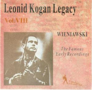 Legacy, Vol 08 - Wieniawski