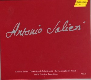 Salieri - Overtures & Ballet Music Vol. 1