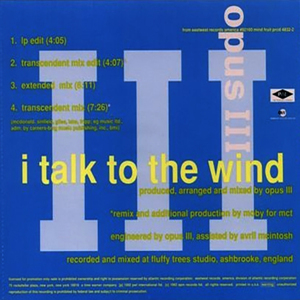 I Talk To The Wind