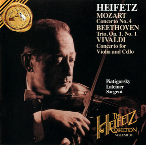 The Heifetz Collection, Vol.30: Mozart / Beethoven / Vivaldi