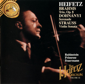 The Heifetz Collection, Vol.32: Brahms / Dohnanyi / Strauss