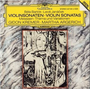 Bartok, Janacek Violin Sonatas, Messiaen Theme And Variations