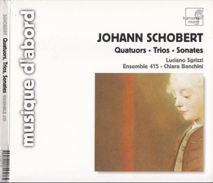 Johann Schobert - Quatuors-trios-sonates