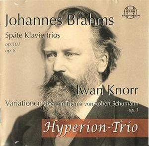 Brahms: Spaete Klaviertrios, Knorr: Variationen