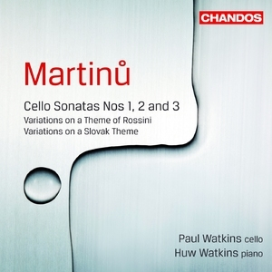 Martinu - Cello Sonatas Nos1,2,3