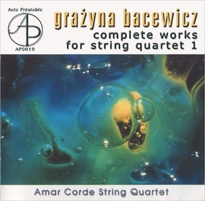 Complete Works For String Quartet 1