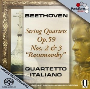 String Quartets Op.59 No.1 ''Rasumovsky'', Op.18 No.6 (Quartetto Italiano)