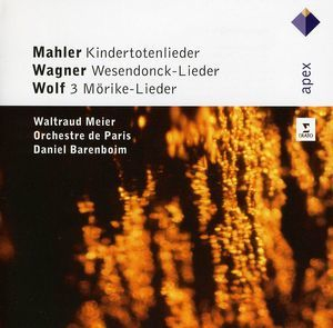 Mahler. Kindertotenlieder; Wagner. Wesendonck-lieder; Wolf. 3 MГ¶rike-lieder