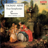 Thomas Augustine Arne - Four Symphonies '1985
