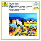 Mendelssohn - Symphonie Nr.3 Op.56 'schottische', Symphonie Nr.4 Op.90 'italienische'  (Bernstein) '1979