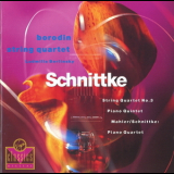 Borodin Quartet, Ludmilla Berlinsky, Klavier - Alfred Schnittke - Streichquartett Nr. 3, Klavierquartett, Klavierquintett '1991