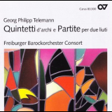 Frieburger Bacockorchester Consort - Telemann - Quintetti D'archi E Partite Per Due Liuti '1998