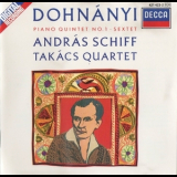 Takacs Quartet - Dohnanyi - Piano Quintet Op. 1 & Sextet Op. 37 - Takacs Quartet '1988