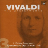 Antonio Vivaldi - The Masterworks (CD3) - L'estro Armonico Concertos Op. 3 Nos. 1-6 '2004