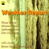 Weather Report - 1971-12-09, Boston Garden, Boston, MA '1971