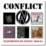 Conflict - Statements Of Intent 1988-1994 '2021