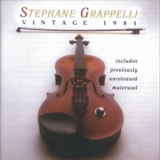 Stephane Grappelli - Vintage 1981 'July 1981