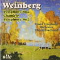 Umea Symphony Orchestra. Thord Svedlund - Weinberg - Symphony No.2 & Chamber Symphony No.2 '1998
