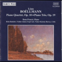 Leon Boellmann - Piano Quartet & Piano Trio – Ilona Prunyi '1993