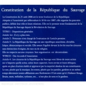 Les Hurlements d'Leo - Constitution De La Republique Du Sauvage '2007