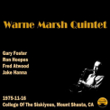 Warne Marsh - 1975-11-16, College Of The Siskiyous, Mount Shasta, CA '1975