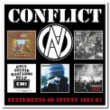 Conflict - Statements Of Intent 1982-1987 '2021